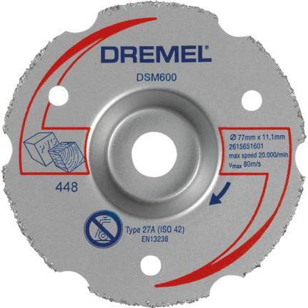 Dremel S600JA DSM20 Multi-functionele snij komschijf