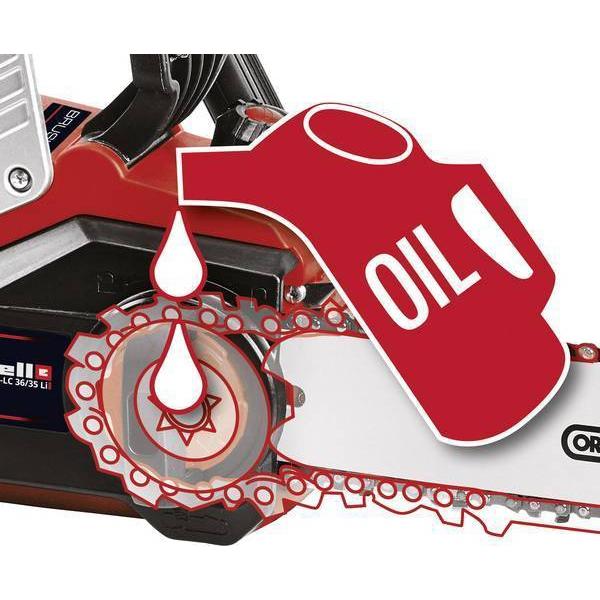 Einhell Kettingzaag Power X-Change GE-LC 36/35 Li Solo accu