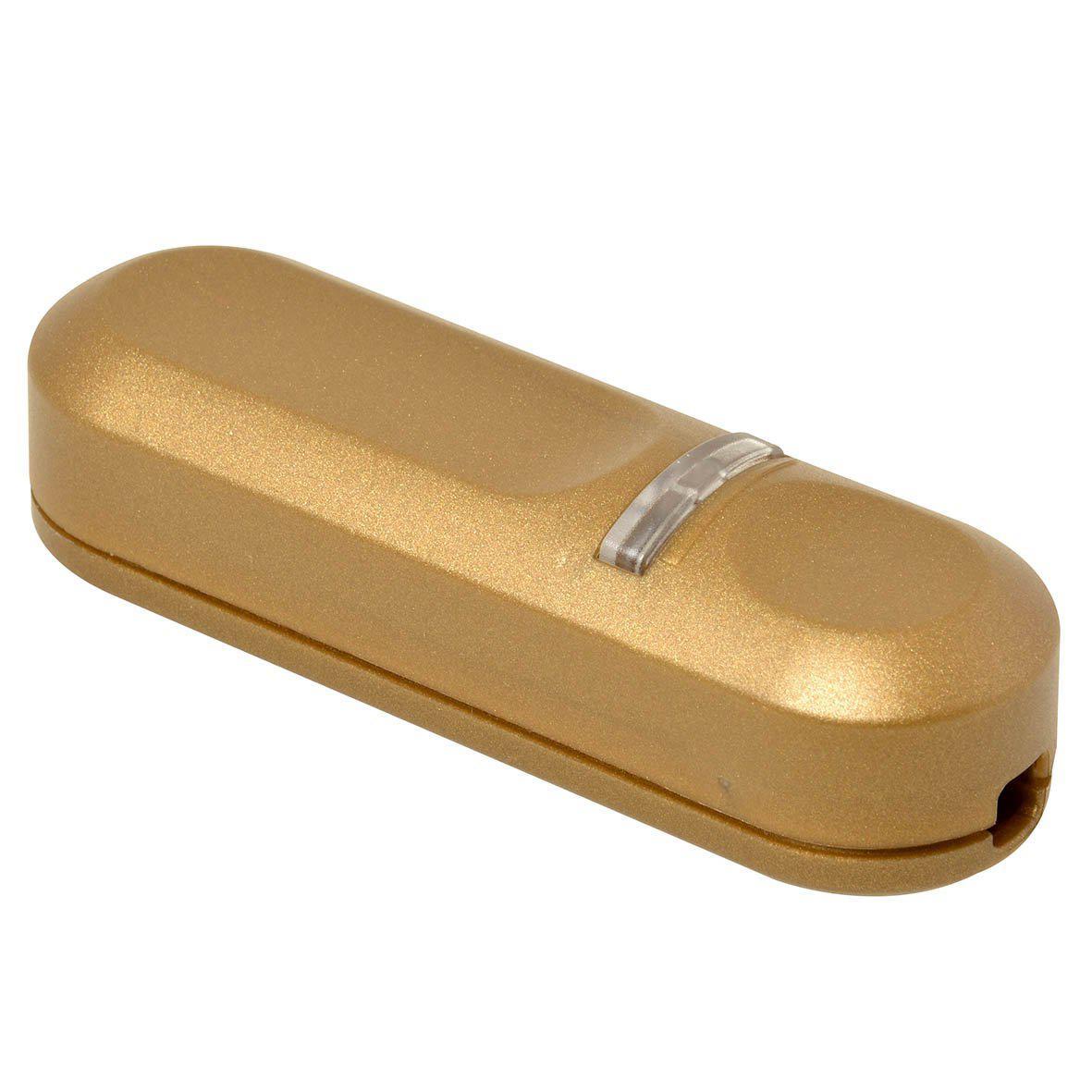 Snoerdimmer LED 4W 150W goud