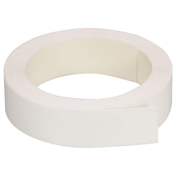 Kantband meubelpaneel 24mm wit (5 meter)