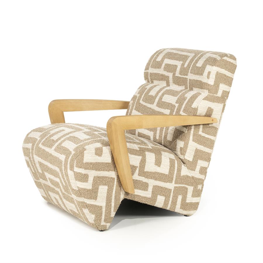 Eleonora fauteuil Olek - taupe Libre