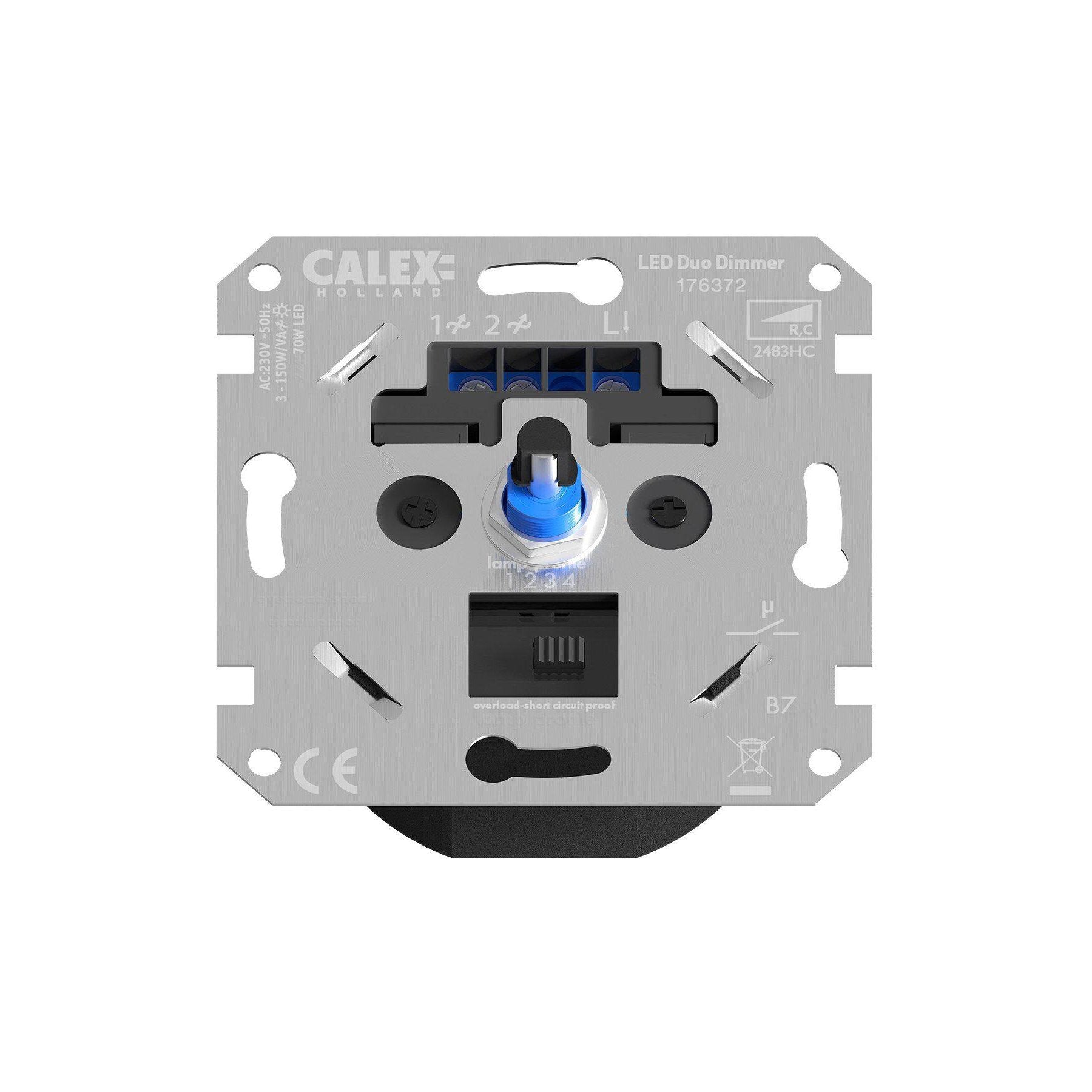 Calex Inbouwdimmer voor led, 230V (LED 70W) - (GLS 150W)