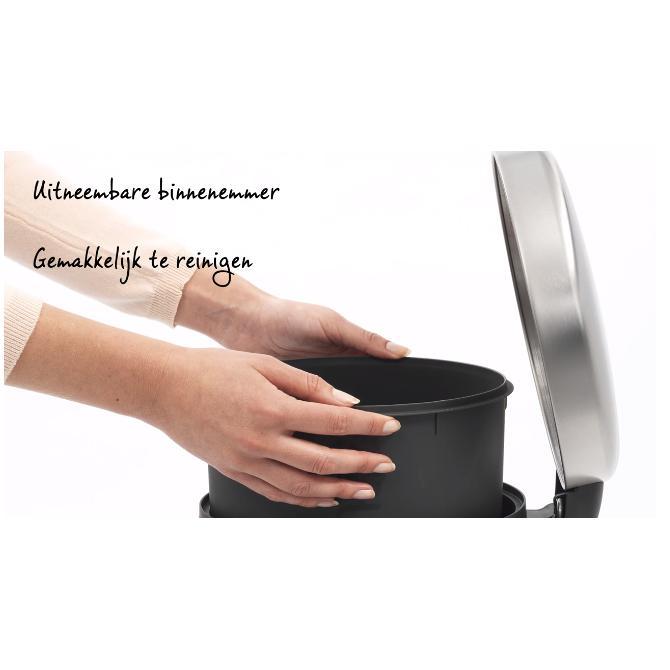 Brabantia NewIcon pedaalemmer 5 ltr. White