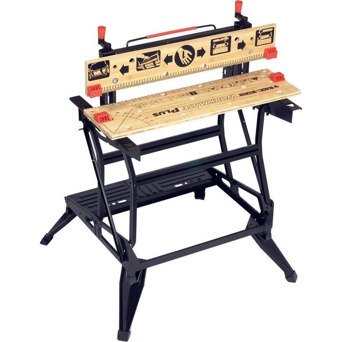 Werkbank verticale klemmogelijkheid eenhandsbediening