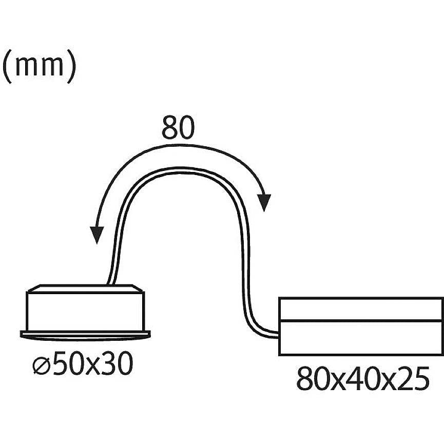 Paulmann LED Coin Nova Plus dimmbar 6W 470lm 2700K 230V 51mm