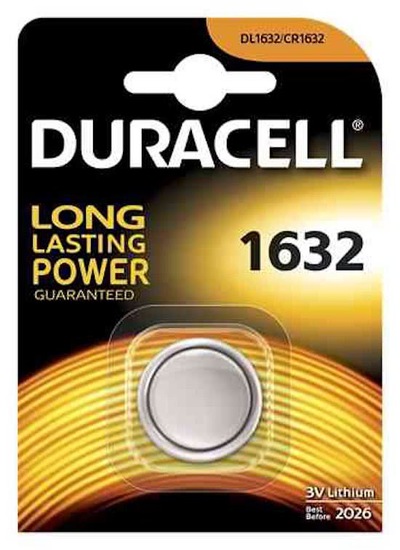 Duracell Lithium CR1632 3V (1 stuk)