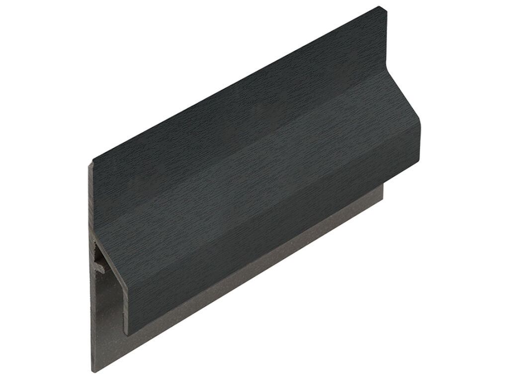 Keralit trim/kraal aansluitprofiel 10mm monumentengroen 6 meter