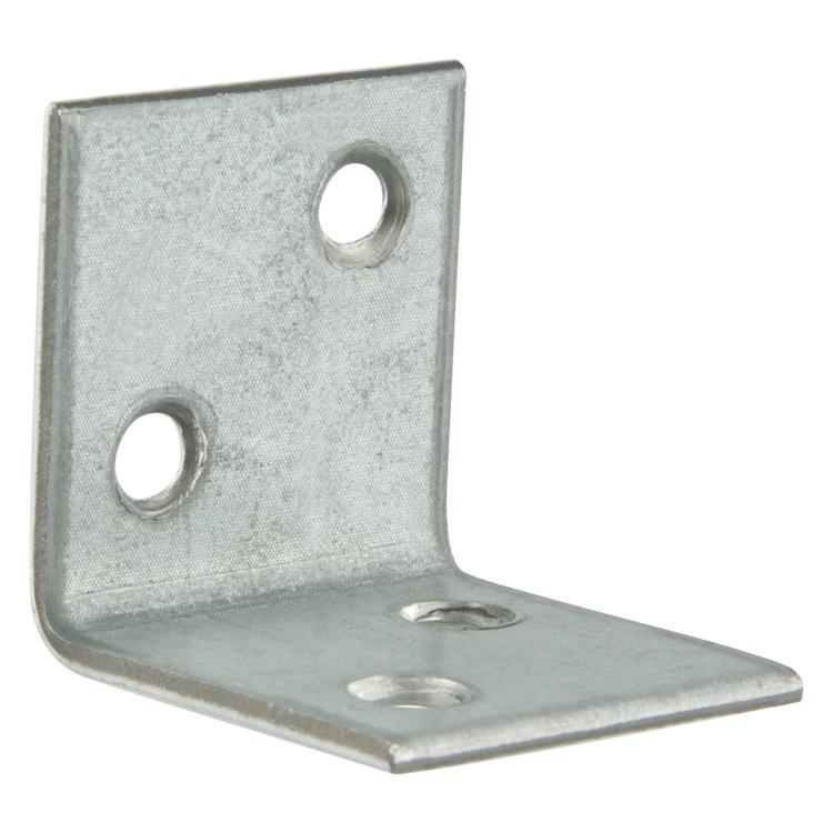 Versterkingshoek met verzonken schroefgaten, verzinkt 30 x 30 x 30 mm