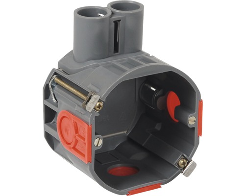 Attema inbouwdoos hollewand UHW50 5/8" grijs