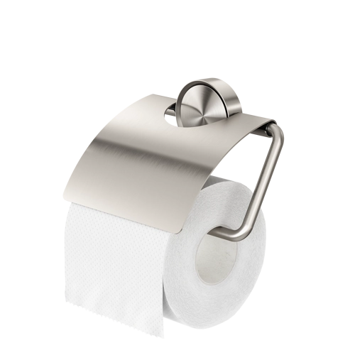 Tiger Ace Toiletrolhouder met klep RVS geborsteld
