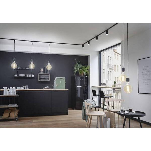 Paulmann URail systeem rail 2m zwart mat 230V metaal