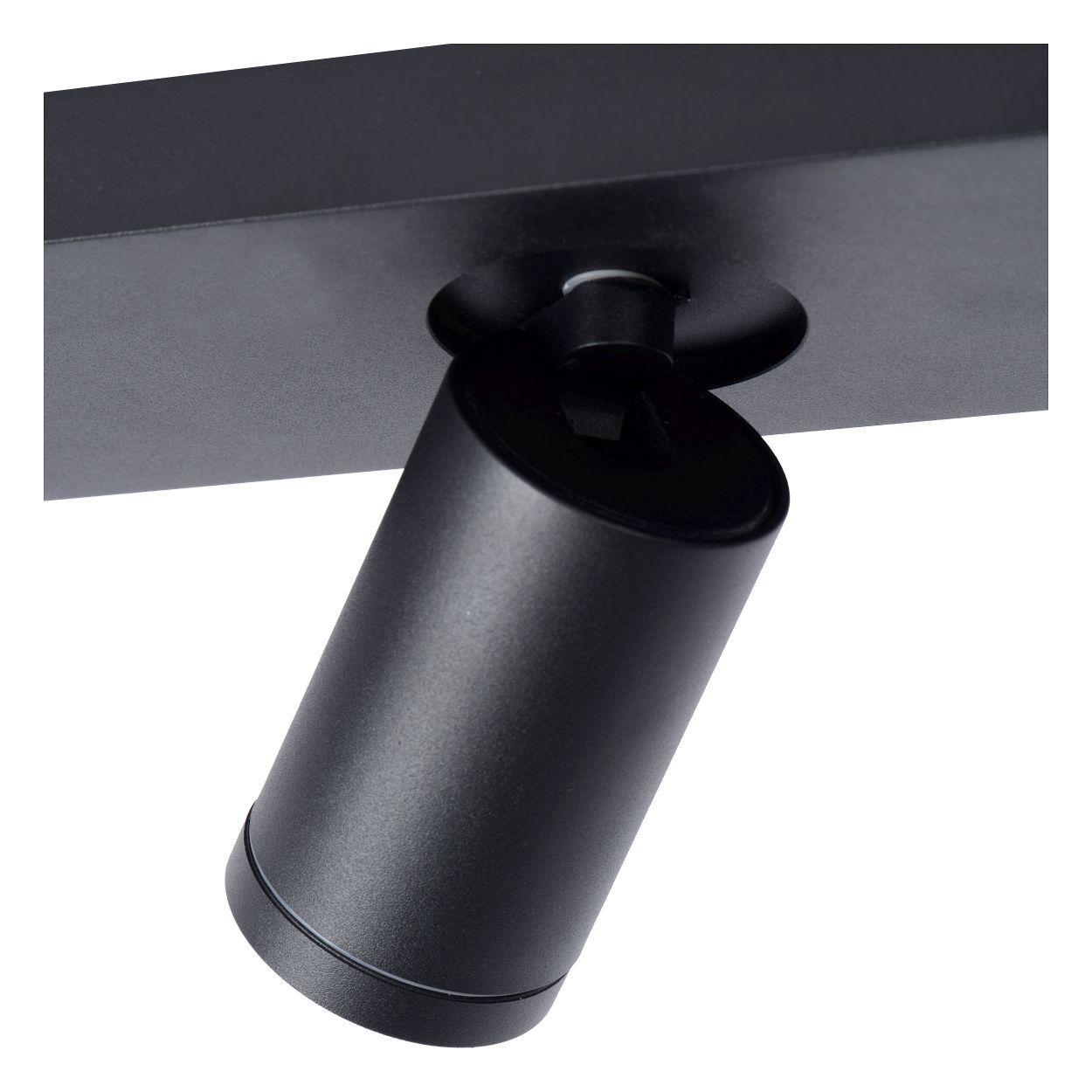 Lucide Taylor plafondspot badkamer LED Dim to warm GU10 2x5W zwart