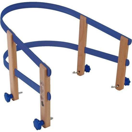 Rugsteun slede hout/kunststof