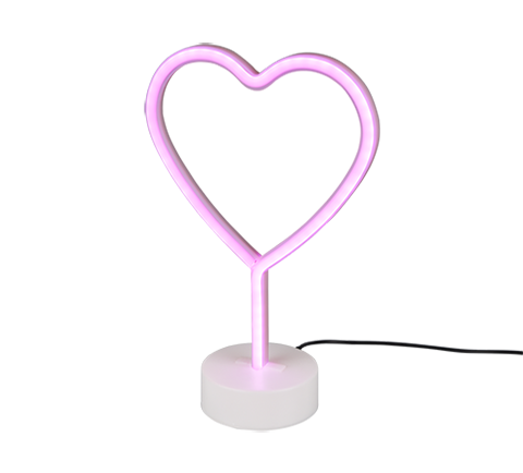 Reality tafellamp Heart (incl. 1W LED/10lm)