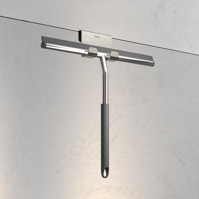 Tiger Caddy Handdoekhaak voor douchecabine 6-8 mm RVS geborsteld