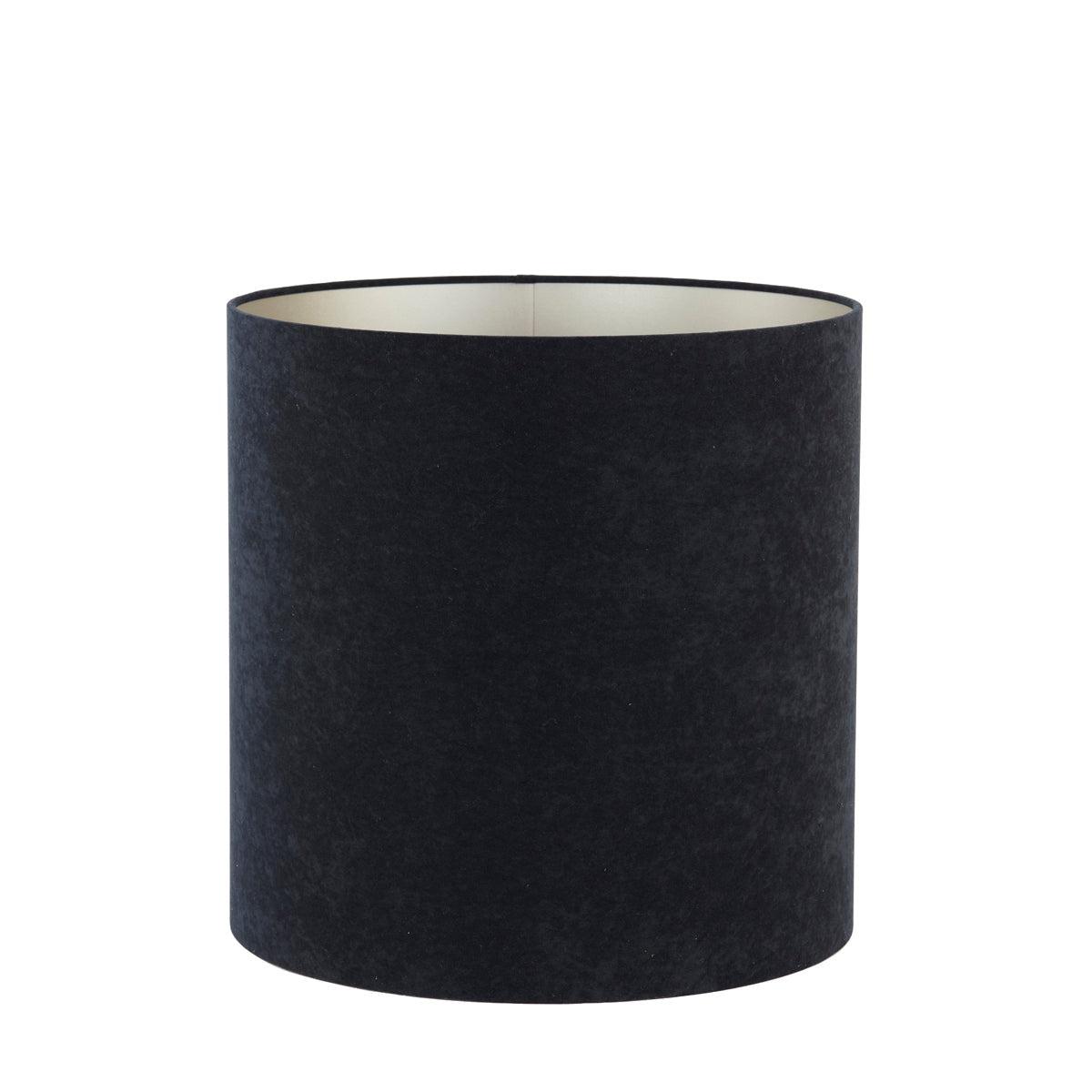 Light & Living lampenkap Velours zwart