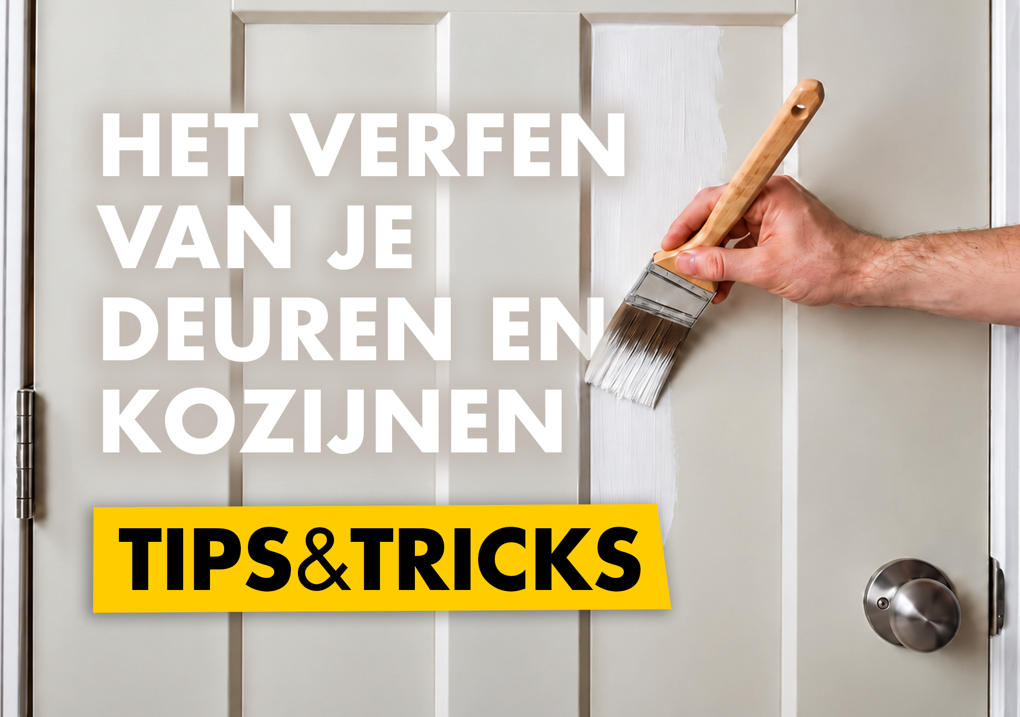 Welke verf gebruik je voor deuren en kozijnen?