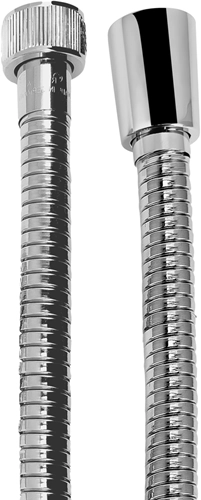 Cornat doucheslang Stretch 150-200cm metaal chroom