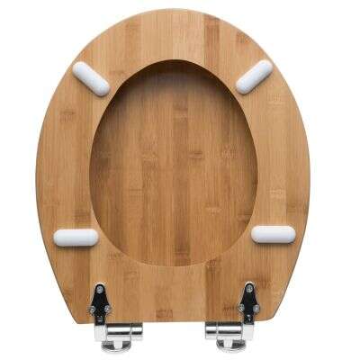 Cornat toiletbril Bamboe Ligna softclose hout