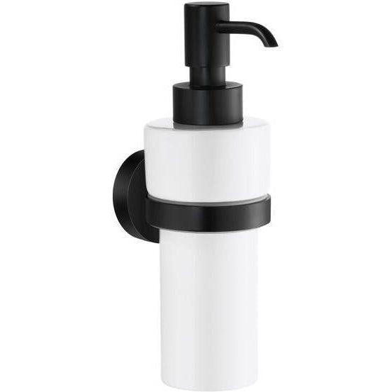 Smedbo Home zeepdispenser HB369 zwart porselein 200 ml