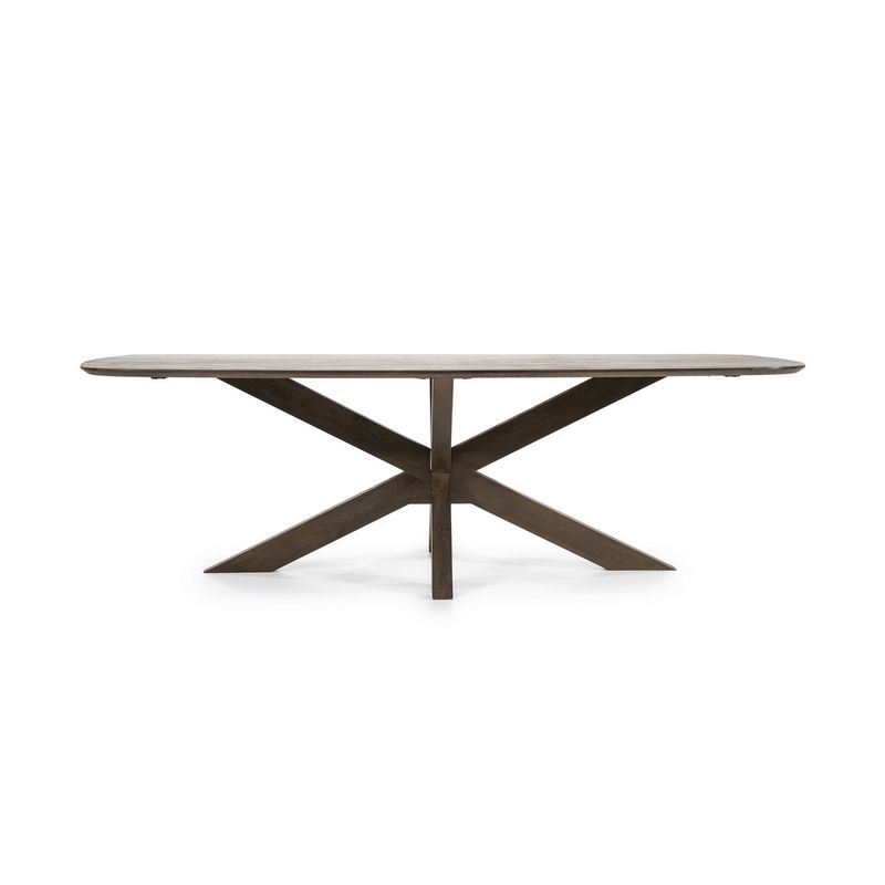Eleonora Eettafel Nikki 200x100 - bruin