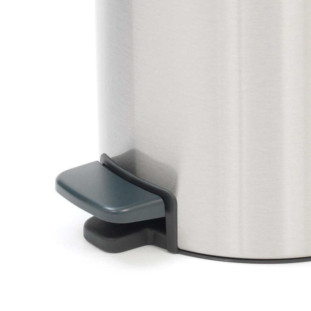 Brabantia NewIcon pedaalemmer 5 ltr. Matt Steel Fingerprint Proof