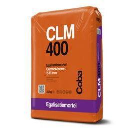 Coba CLM 400 Egalisatiemortel grijs voor cementvloeren 25 kg.