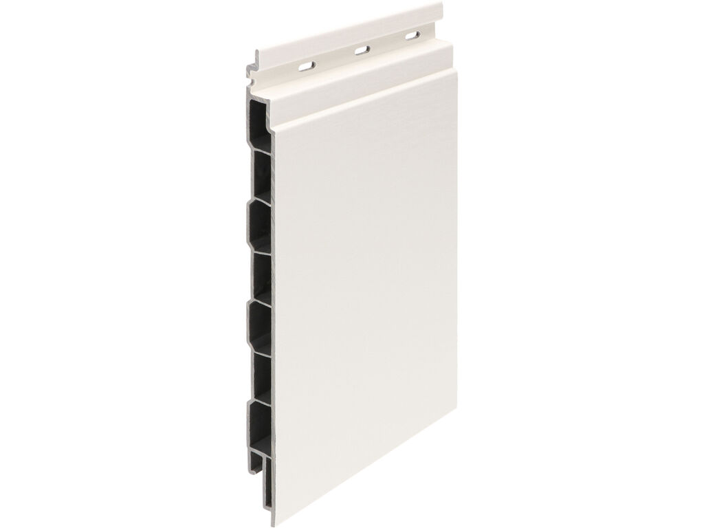 Keralit sponningdeel 190mm wit 6 meter