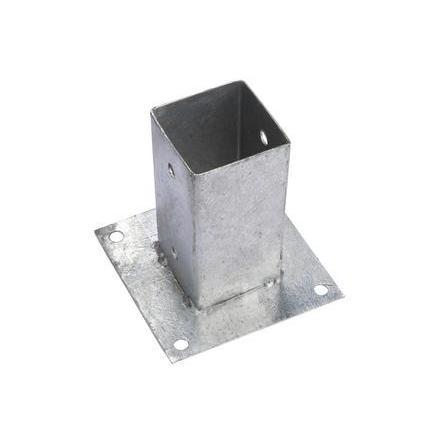Giardino Bodemplaat vuurverzinkt 71 x 71 x 150mm