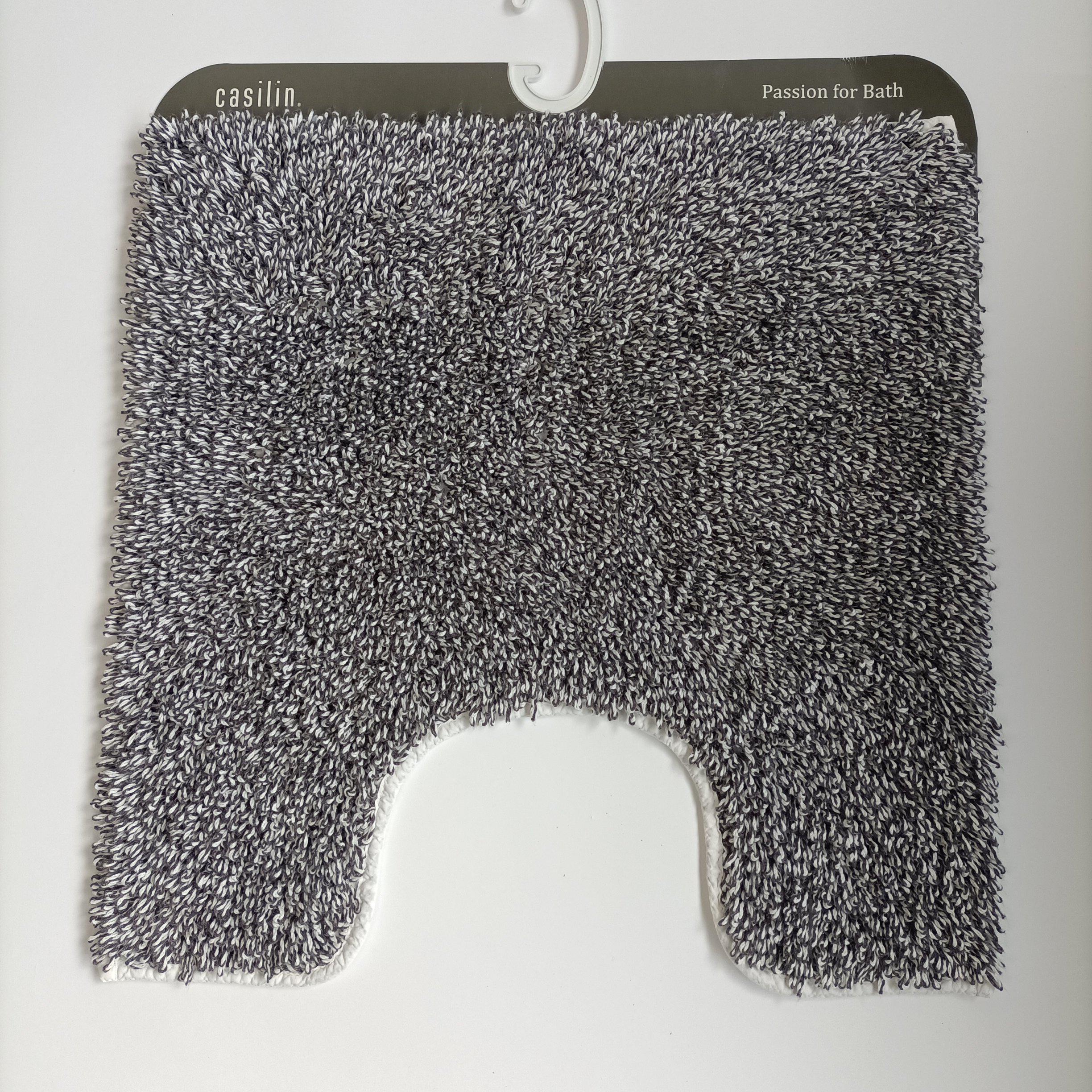 Casilin Filo toiletmat grey charcoal 60x60