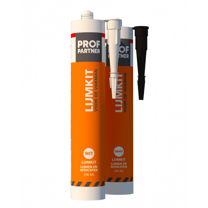 ProfPartner Lijmkit zwart 290 ml