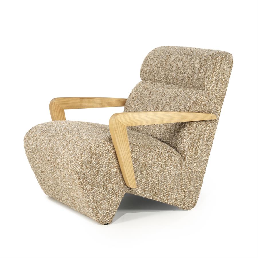 Eleonora fauteuil Olek - taupe Bay