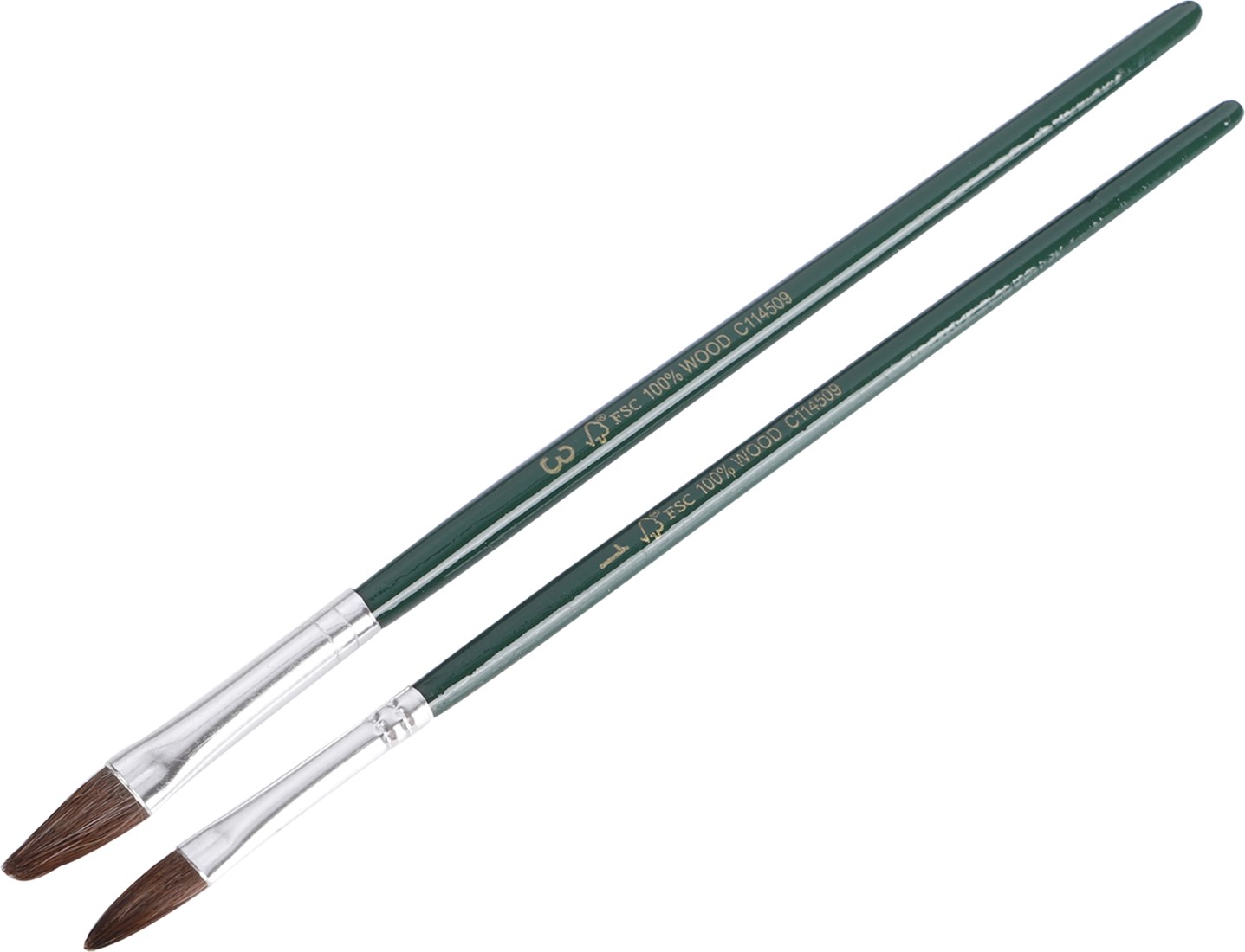 Copenhagen Pro autolakpenselen set pony haar - 2-delig