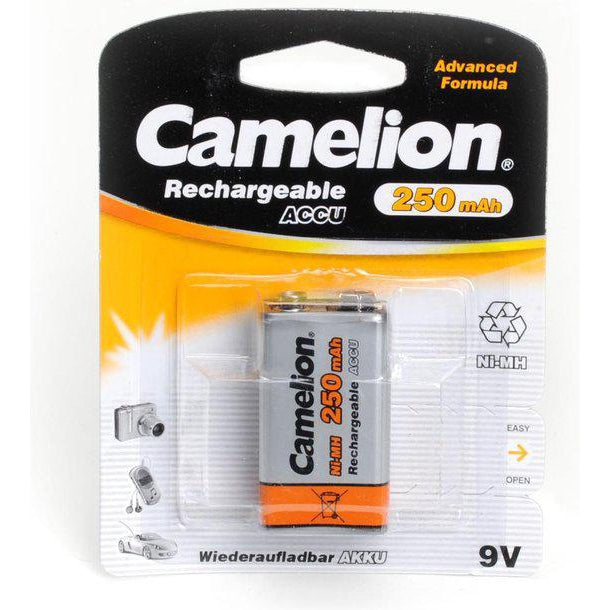 Camelion Rechargeable NimH 9V/HR22 250mAh