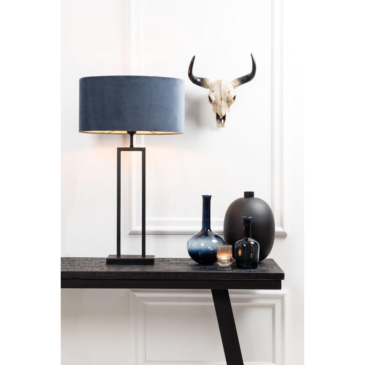 Light & Living lampvoet Shiva 20x10x55cm zwart