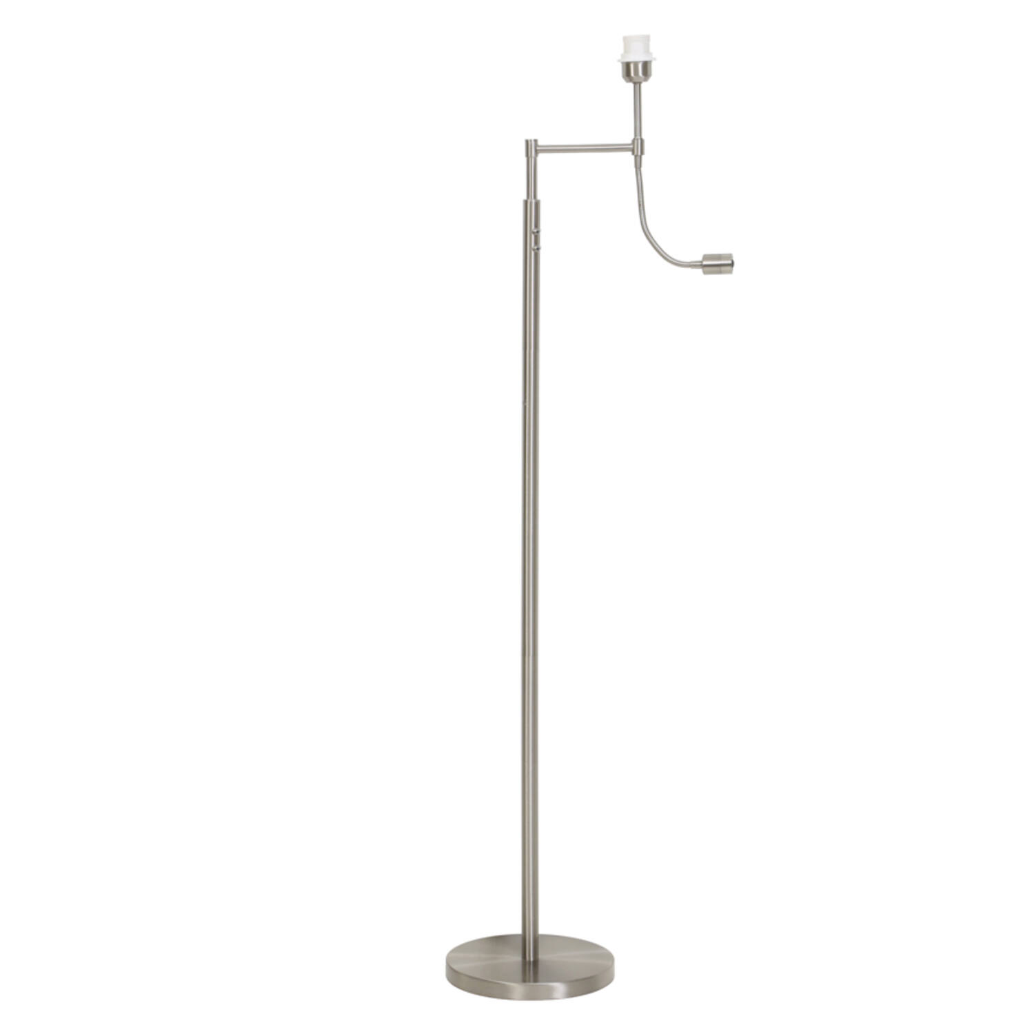 Light & Living vloerlamp Calgary zilver