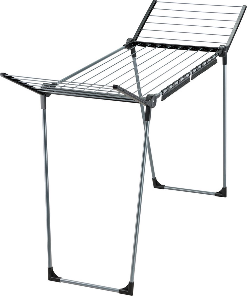 Leifheit droogrek Pegasus 150 Solid Slim zwart