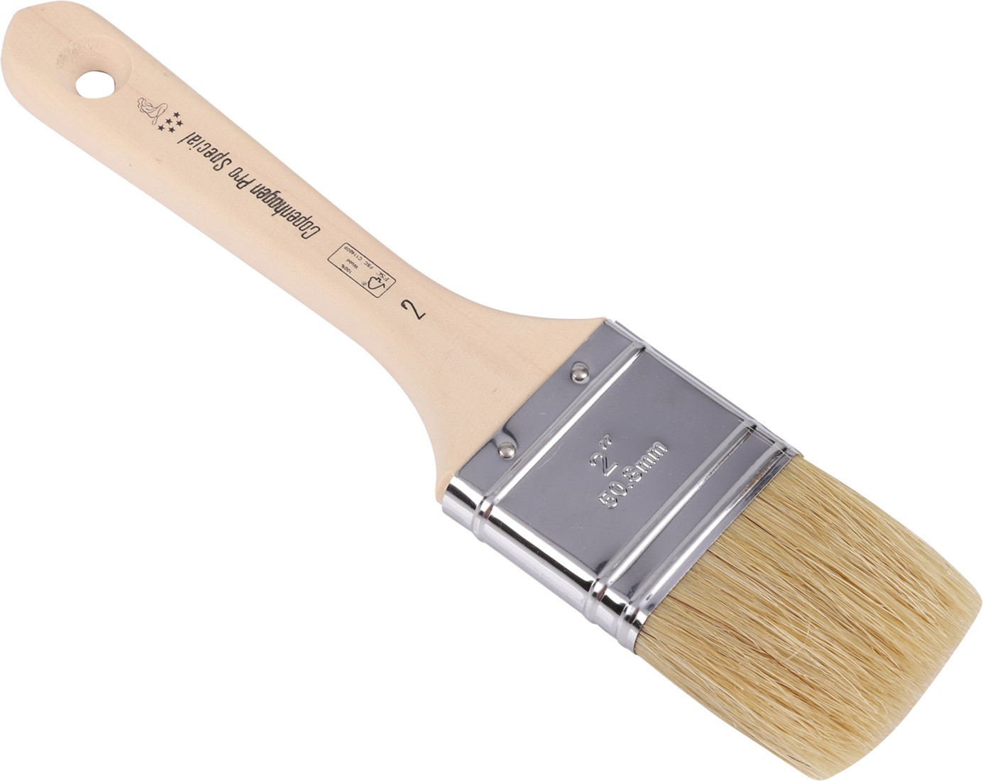 Copenhagen Pro sp 2-component kwast wit varkenshaar 2