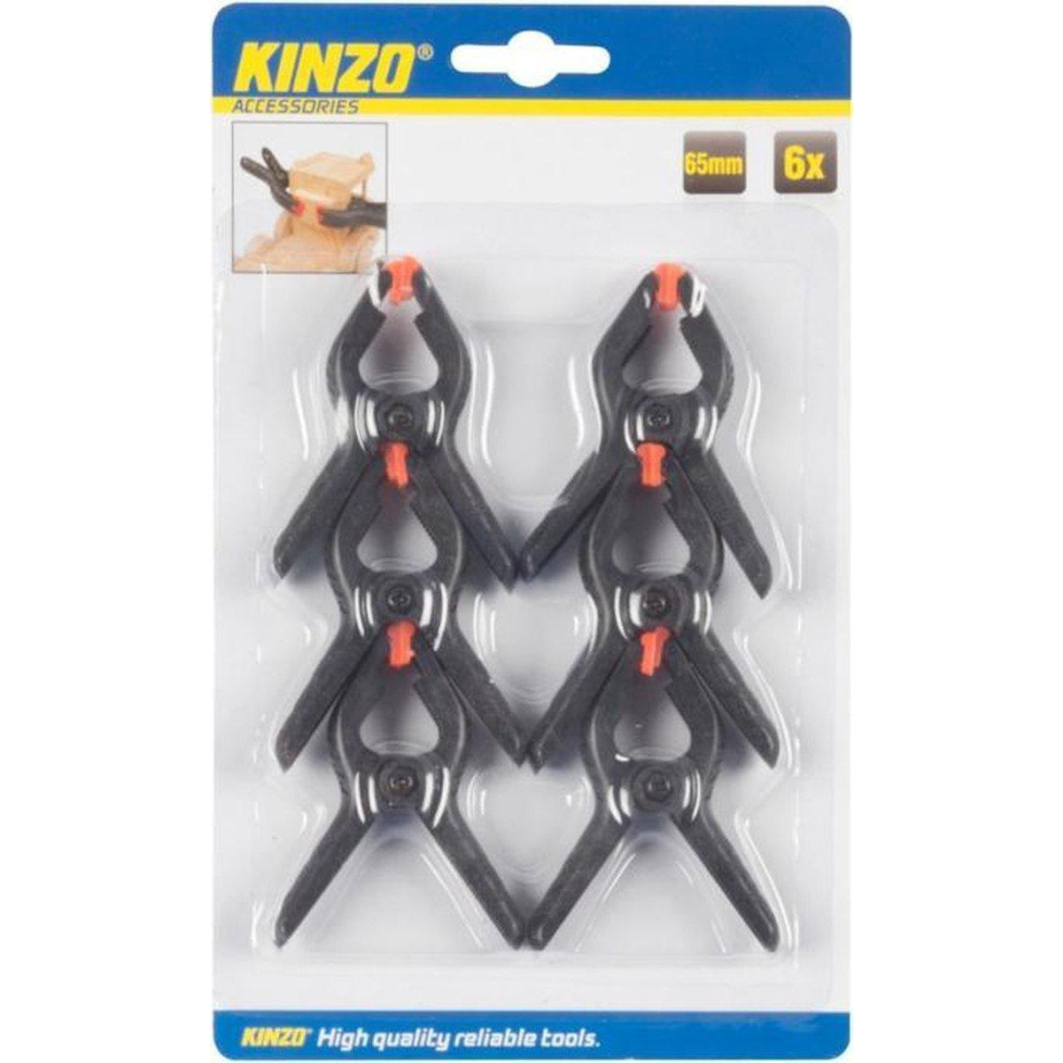 Lijmklem 6pcs 65mm