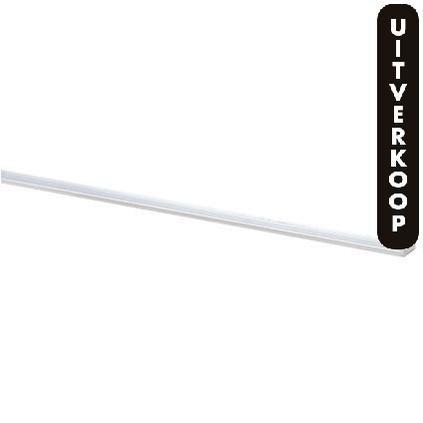 Afdekprofiel aluminium 2x10mm 200 cm.