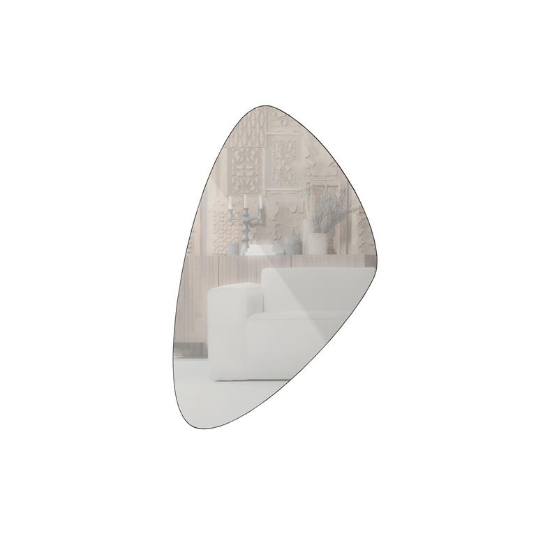 WOOOD Philou spiegel zwart 80x50cm