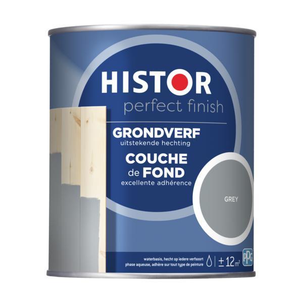 Histor Perfect Finish Grondverf Grey 750 ml.