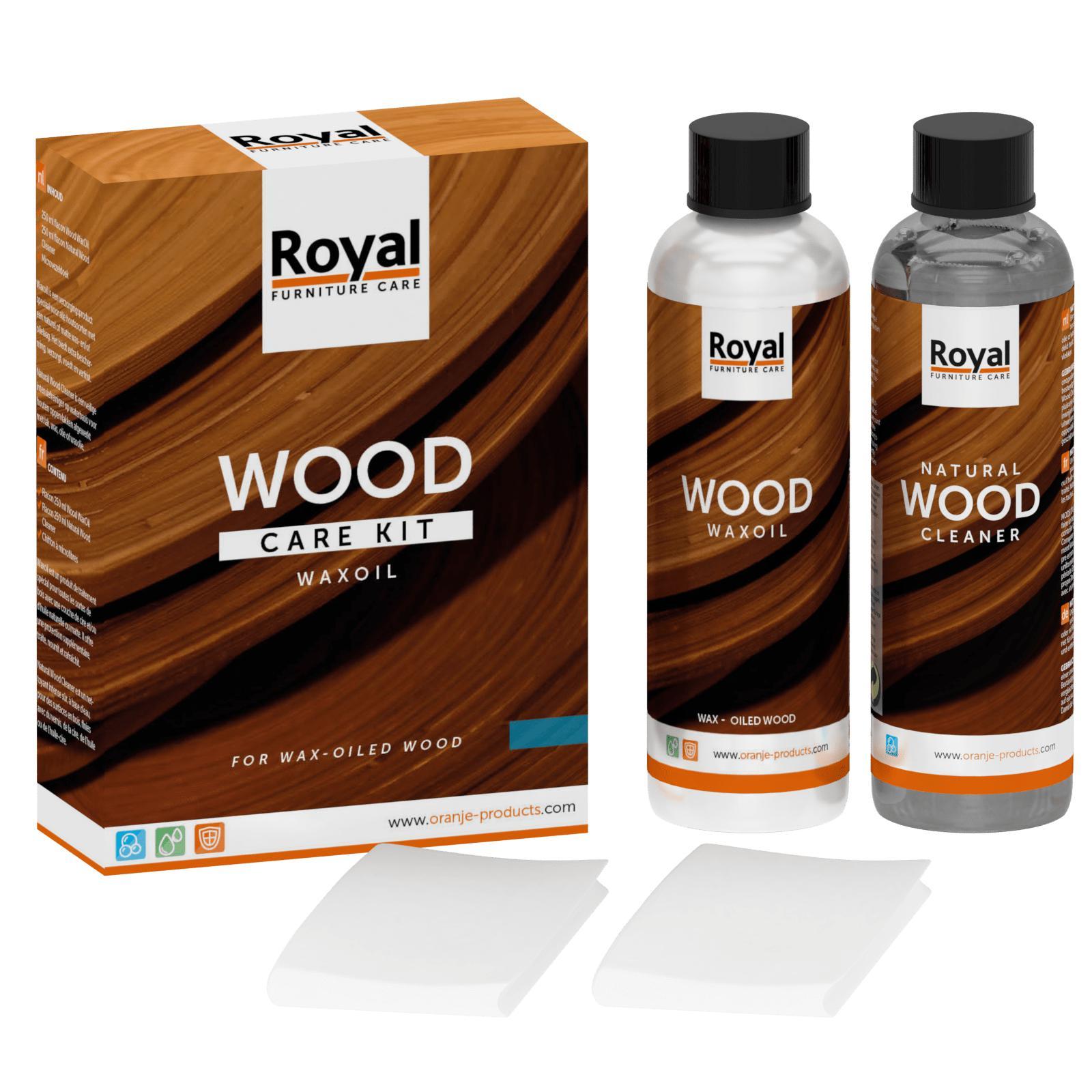 WaxOil Wood Care Kit + Cleaner 2 x 250 ml
