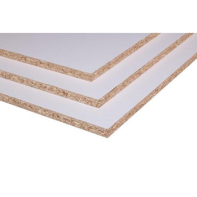 Spaanplaat wit structuur PEFC 250x125cm 18mm