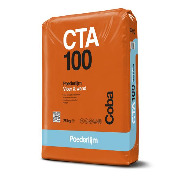 Coba CTA 100 Poederlijm grijs voor vloeren 25 kg.