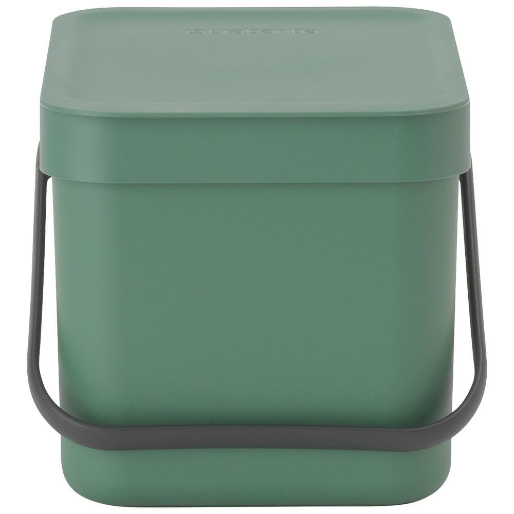 Brabantia Sort & Go afvalemmer 6 liter Fir Green