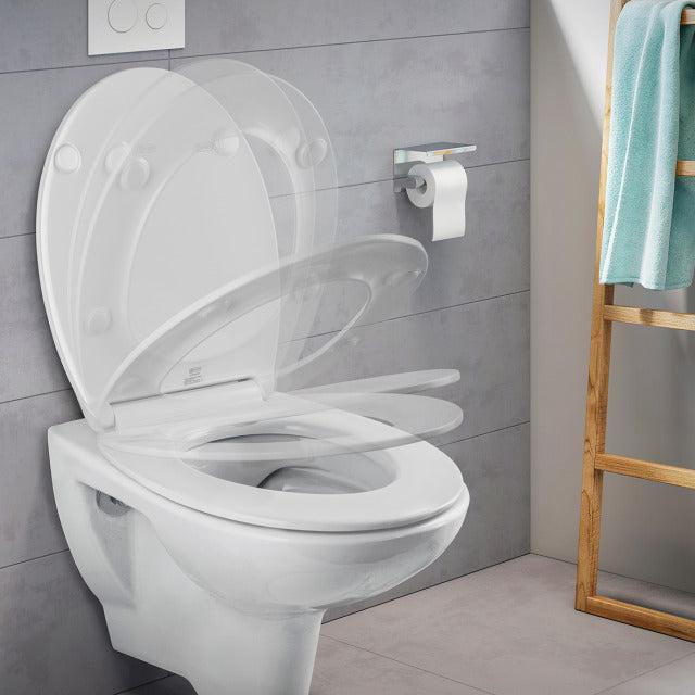 Cornat Premium 3 toiletbril afneembaar wit