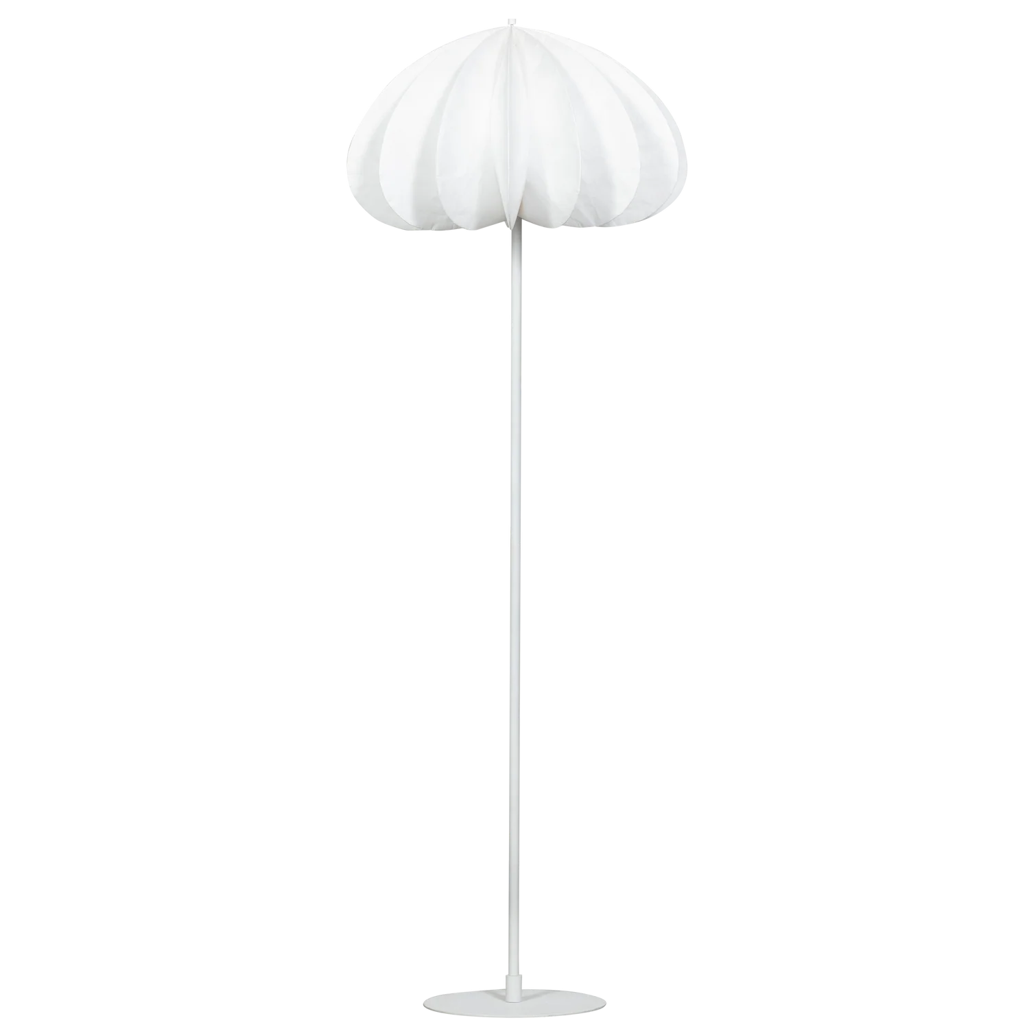 WOOOD DALIA VLOERLAMP TYVEK PAPIER WIT 150xØ50CM