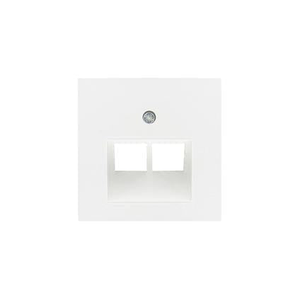Berker S1 modulaire afdekplaat wit