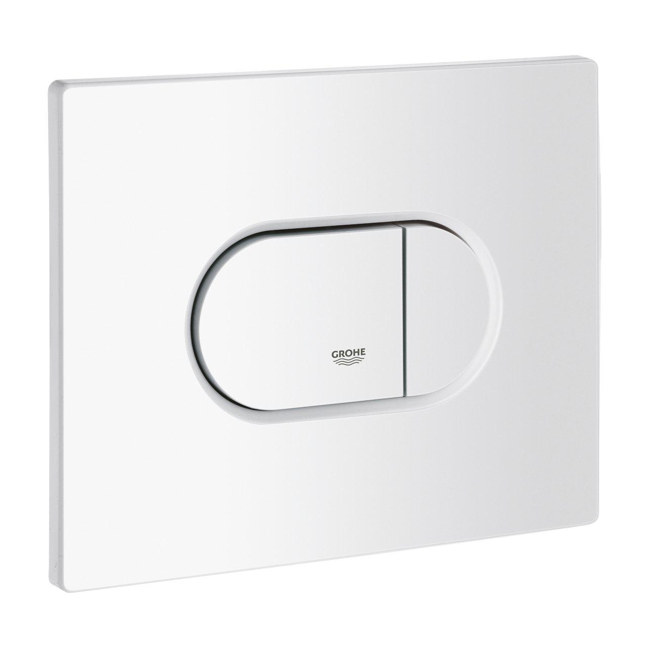 Grohe Arena Cosmopolitan bedieningspaneel horizontaal alpinewit